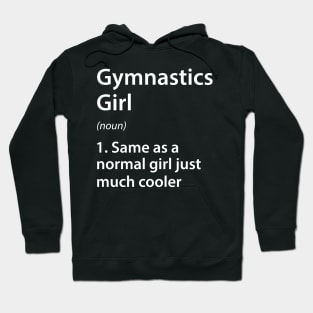 Gymnastics Girl Definition Hoodie